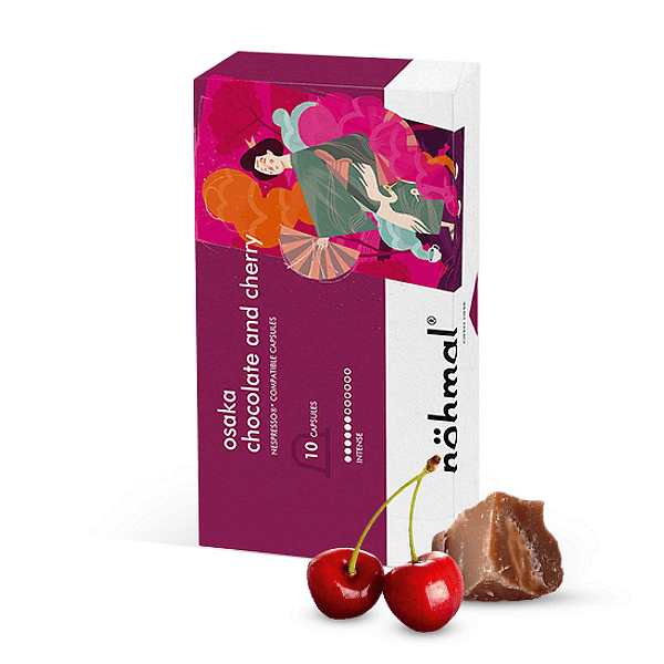nöhmal Osaka шоколад и череша - 10 Nespresso® съвместими капсули