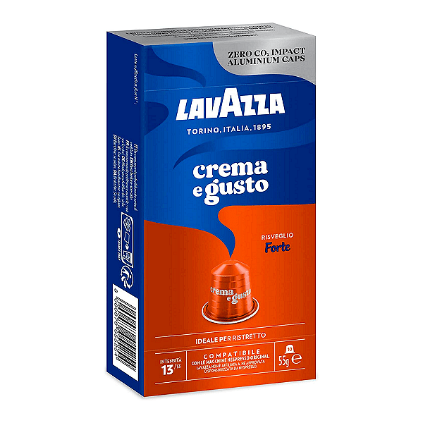 Lavazza Crema e Gusto Forte - 10 Nespresso® съвместими капсули