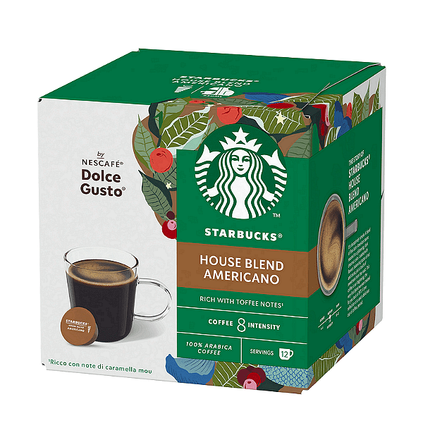 STARBUCKS House Blend Dolce Gusto капсули 12 бр.