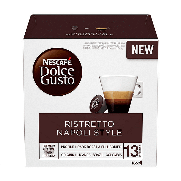 Nescafé Dolce Gusto Ristretto Napoli Style капсули 16 бр.