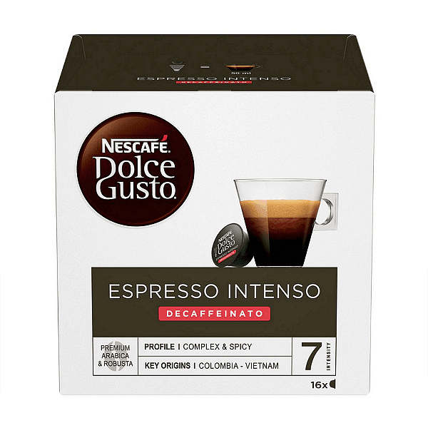 Nescafé Dolce Gusto Espresso Intenso Decaffeinato капсули 16 бр.