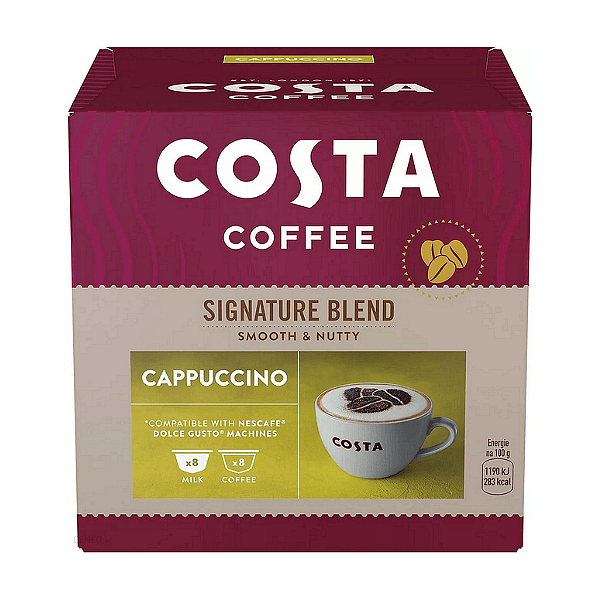 Costa coffee Cappuccino 16 Dolce Gusto® съвместими капсули