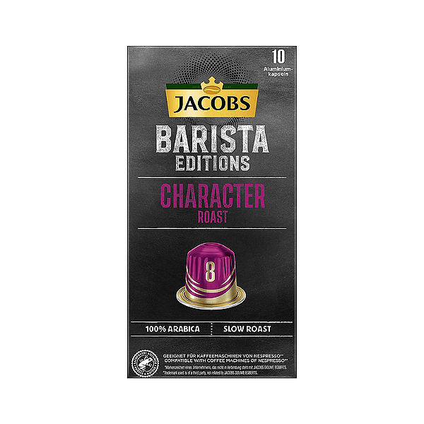 Jacobs Barista Editions Character Roast - 10бр. Nespresso® съвместими капсули