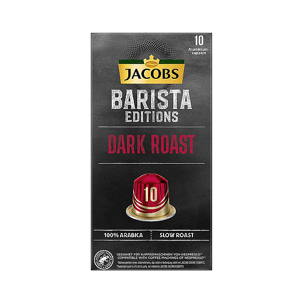 Jacobs Barista Editions Dark Roast - 10бр. Nespresso® съвместими капсули