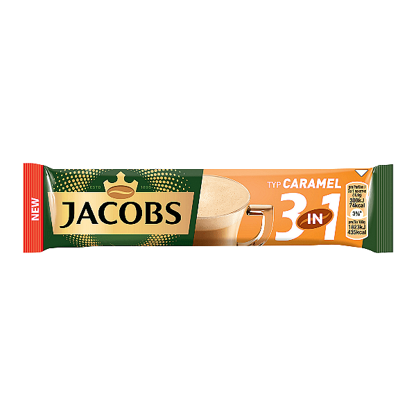 Jacobs Caramel 3-в-1 10 броя