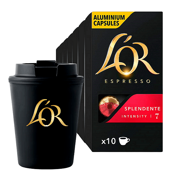 L'or SPLENDENTE 70 капсули + Чаша подарък-Copy
