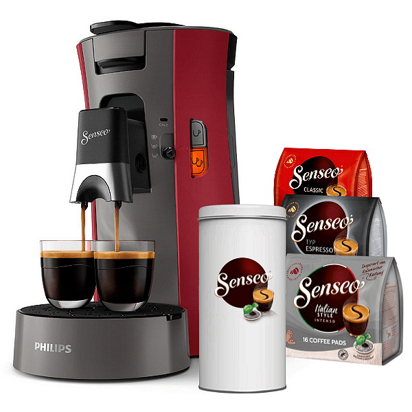 Кафемашина PHILIPS SENSEO® SELECT CSA230/91 с 48 дози и чанта подарък-Copy