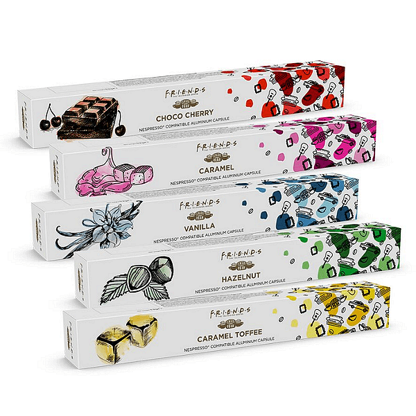 Friends асорти сет - 50 Nespresso® съвместими капсули