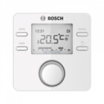 СТАЕН ТЕРМОРЕГУЛАТОР BOSCH ЗА ДВУКОНТУРНИ КОТЛИ С ТЕКСТ НА БЪЛГ. ЕЗИК CR100