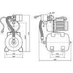 WILO JET HWJ 203 X EM 24L - помпа за битово водоснабдяване