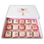 Кутия декораторски сладки Фей Орисници в розово