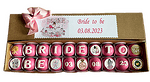 Кутия декорирани бонбони за моминско парти с послние