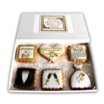 Луксозна кутия декораторски сладки За нашите любими кумове