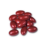 Червени драже бонбони