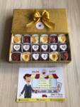 Кутия шоколадови бонбони Обичам те