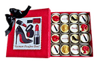 Кутия декорирани бонбони за жени със снимки