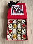 Кутия декорирани бонбони за жени със снимки