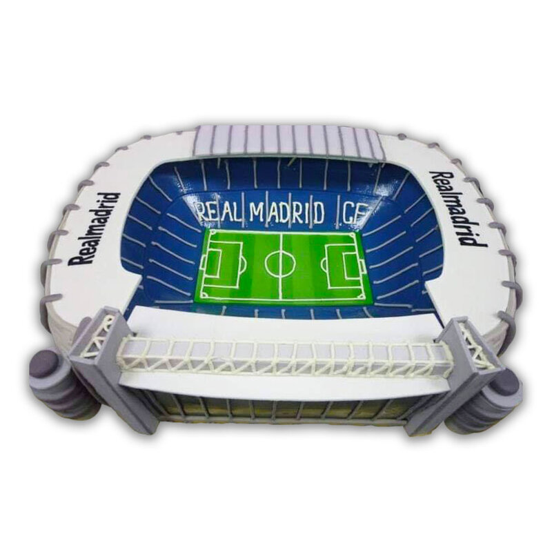 dekoratorska torta za mzh stadion real madrid