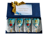 Луксозна кутия шоколадови бонбони + червени рози / Предложение за брак