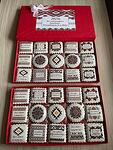 Кутия сладки с български символи шевици