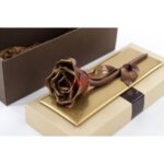 Шоколадова роза в луксозна кутия
