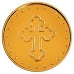 Златна монета Свети Йоан Кръстител