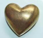 Шоколадово златно сърце 24 каратова позлата