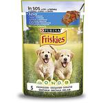 Friskies Junior Pouch храна за кучета пиле и моркови