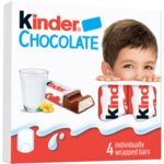 Шоколад Kinder 4 бр 50 г