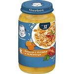 Gerber junior пюре ризото с пуешко и зеленчуци, от 12-ия месец, бурканче