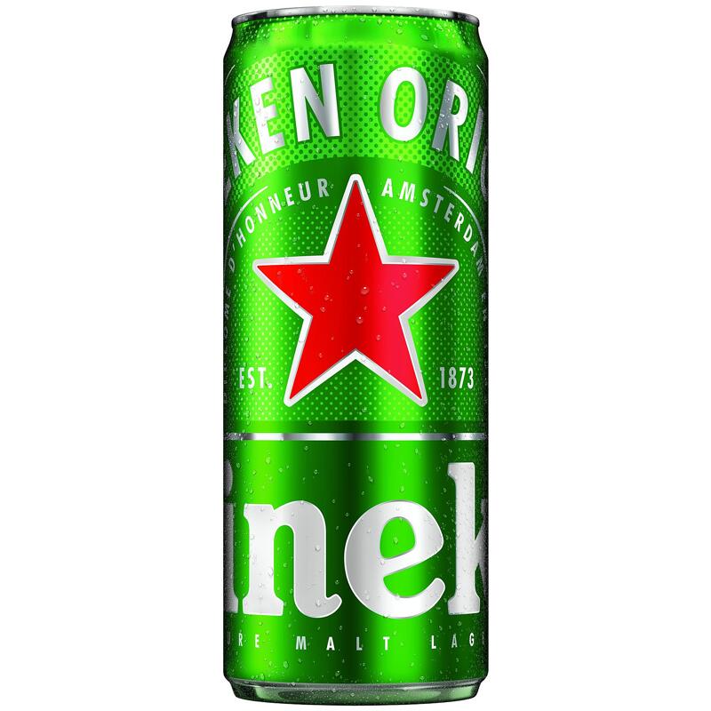 Heineken бира в кен | 330 мл | Бърза доставка в София и област София ...