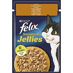 Purina Felix Sensation храна за котки с пиле и моркови (100 г)