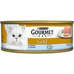 Purina Gourmet Gold храна за котки в зряла възраст, пастет, риба тон