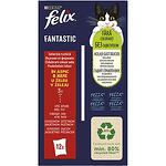 Purina Felix Sensation Pouch храна за котки месно меню, 12 бр. х 85 г (1.02 кг)