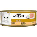 Purina Gourmet Gold храна за котки в зряла възраст, пастет, пуйка