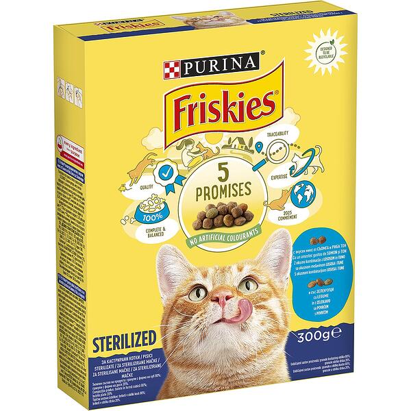 Purina friskies sterilised best sale