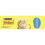 Purina Friskies храна за котки в зряла възраст, сьомга и зеленчуци (1 кг)