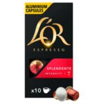 L'OR Splendente алуминиеви капсули за кафе съвместими с Nespresso кафе машини (10 бр. х 5.2 г)