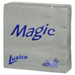 Luxica Magic цветни салфетки , 2 пласта (33х33 см, 40 бр.)