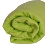 PNG долен чаршаф трико с ластик, зелен, 90/200 см