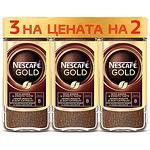 Nescafe Gold разтворимо кафе (2+1 промо, 3 бр. х 100 г)