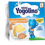 Nestle Yogolino млечен десерт с бисквити (4 бр. х 100 г)