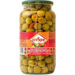 Crespo зелени маслини с паста от чушки (907 г)
