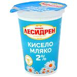 Лесидрен краве кисело мляко 2% (400 г)