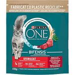 Purina One Cat Sterilcat суха храна за котки с пшеница и телешко (800 г)