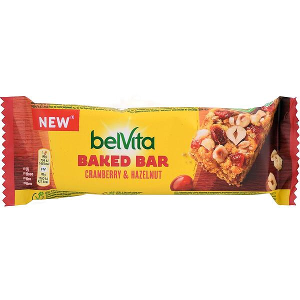 Belvita Baked Bar боровинки и лешник (40 г) 40 г Бърза доставка в