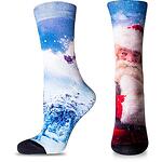 Happy Foottopia Print чорапи Snowing Santa бамбук 78%, размер 35 - 38