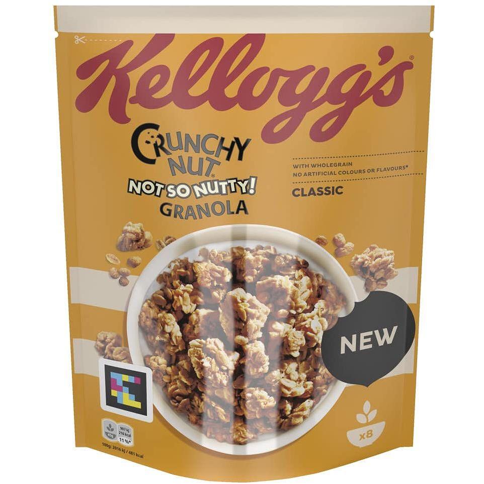 Kellogg's Crunchy Nut Granola зърнена закуска гранола класик 380 г