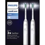 Philips Sonicare Duo D3100 електрическа четка за зъби (2 бр.)