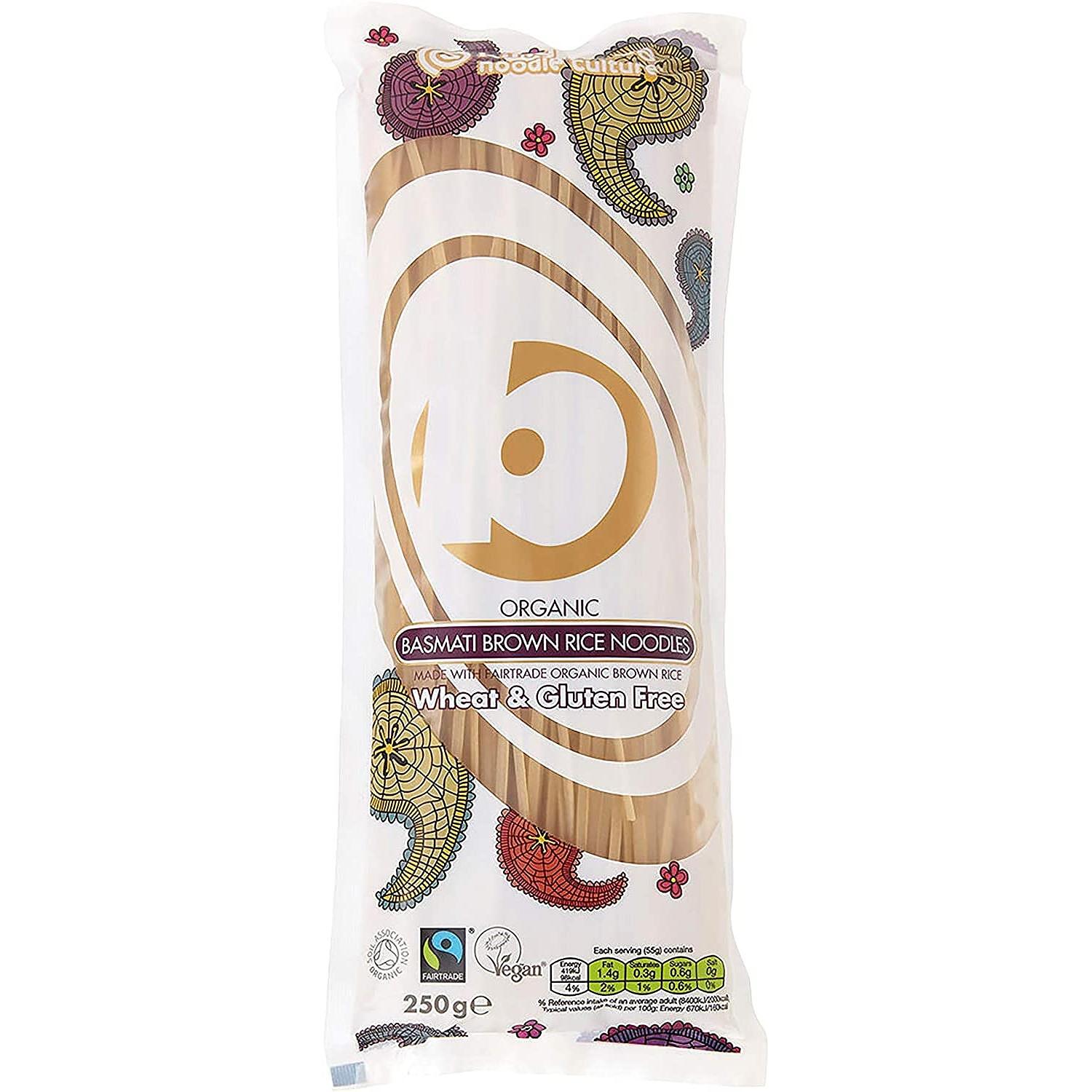 King Soba био нудъли кафяв ориз басмати, без глутен 250 г Бърза